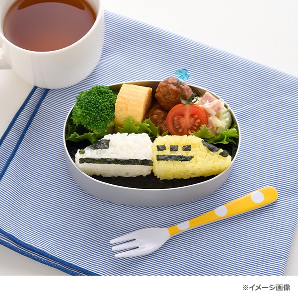 アーネスト）nicoキッチン のりものおにぎりmini×2（くるま・でんしゃ）