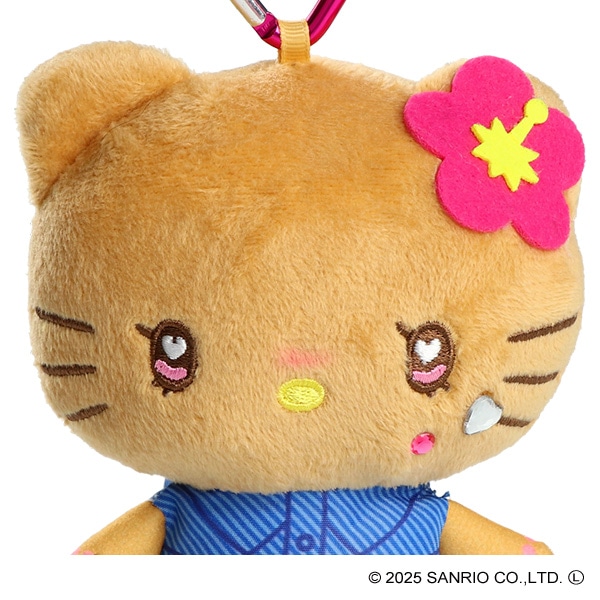 カラビナ付きマスコットポーチ ギャル3 Y2K（ハローキティ）
