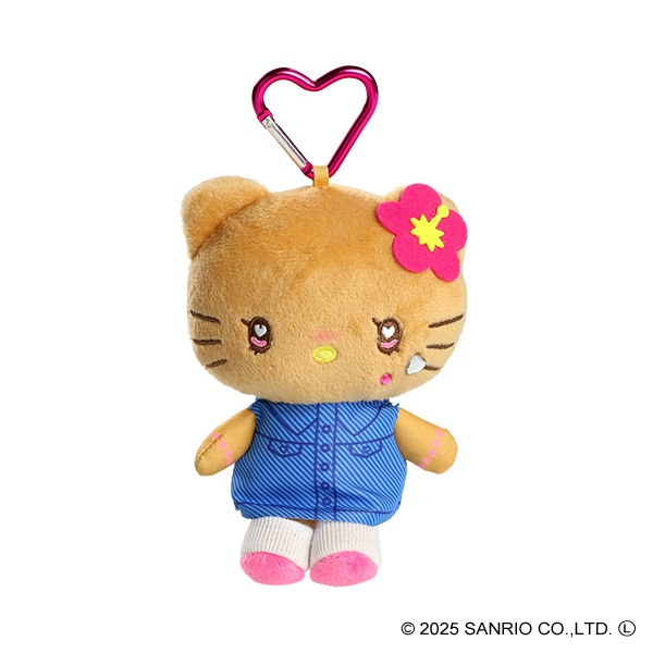 カラビナ付きマスコットポーチ ギャル3 Y2K（ハローキティ）