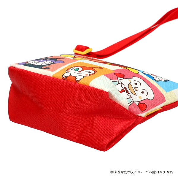 ブロック柄ショルダーバッグ（アンパンマン）