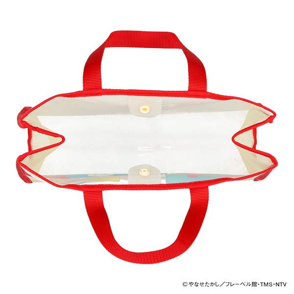 トートビーチバッグ ブロック柄（アンパンマン）