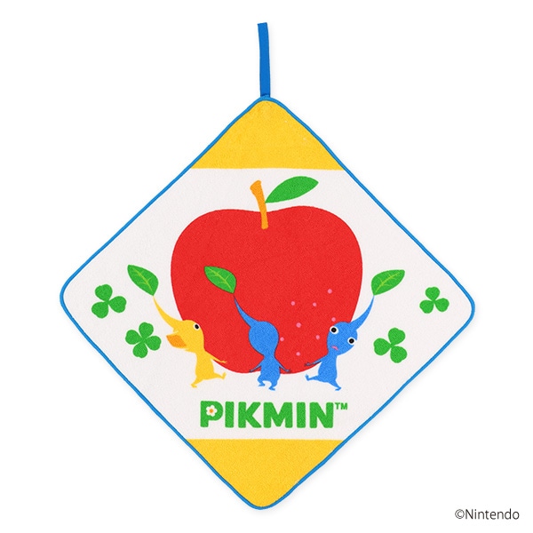 3枚組シャーリングループ付きタオル（ピクミン・なかよしピクミン）