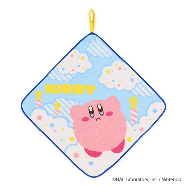 3枚組シャーリングループ付きタオル（星のカービィ）