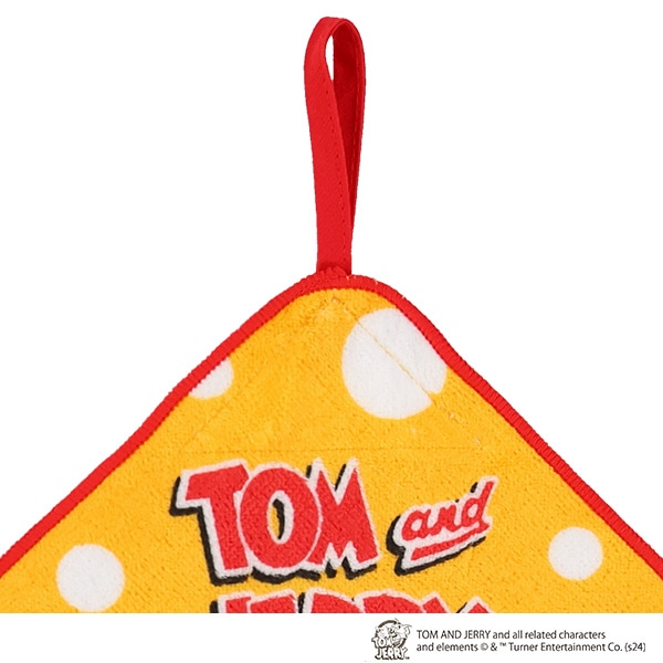 3枚組シャーリングループ付きタオル（トムとジェリー）