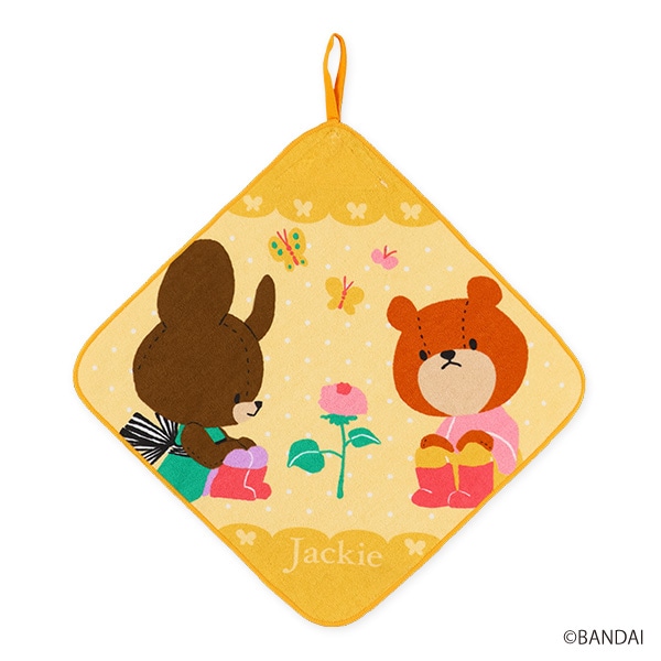 3枚組シャーリングループ付きタオル（くまのがっこう）