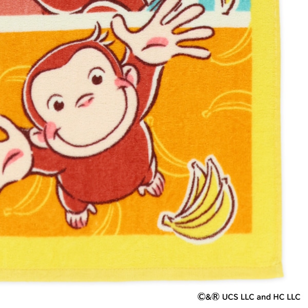 ジュニアバスタオル（おさるのジョージ）