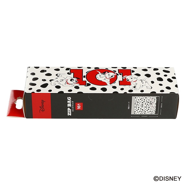 ジップバッグ 16枚（101匹わんちゃん）