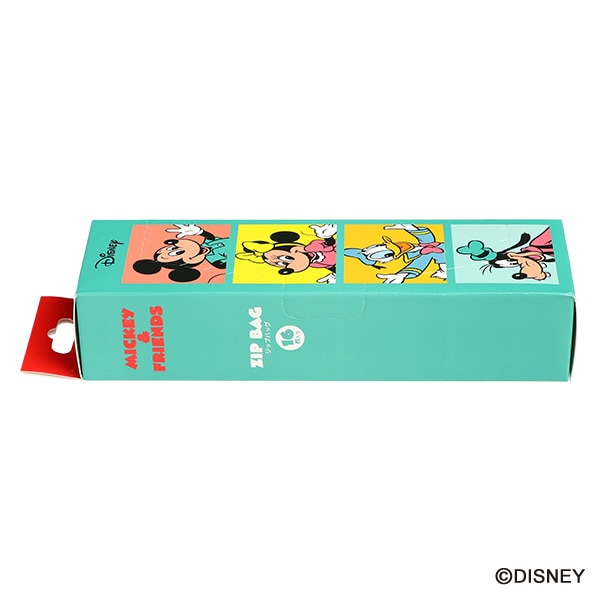 ジップバッグ 16枚（レトロミッキー）