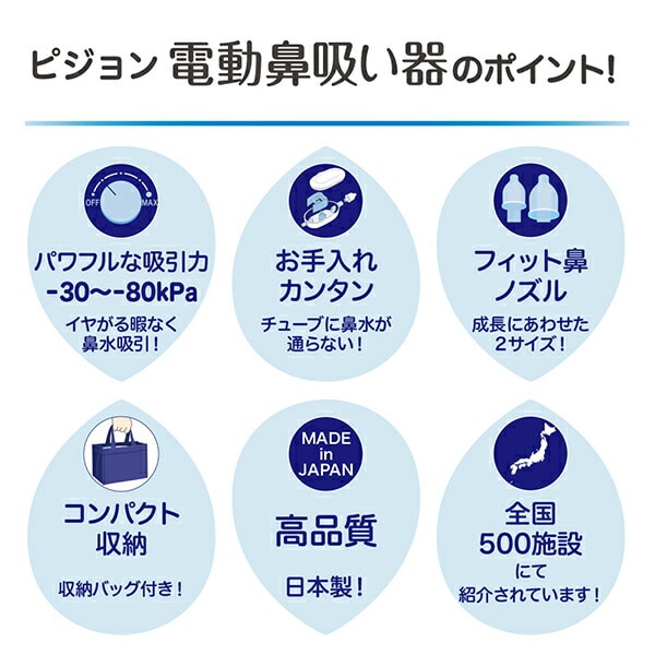 ピジョン 電動鼻吸い器 西松屋公式オンラインストア マタニティ ベビー 子供服