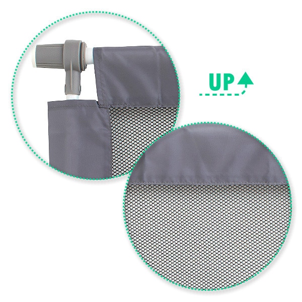 ☆☆シンプルフェンスL グレー