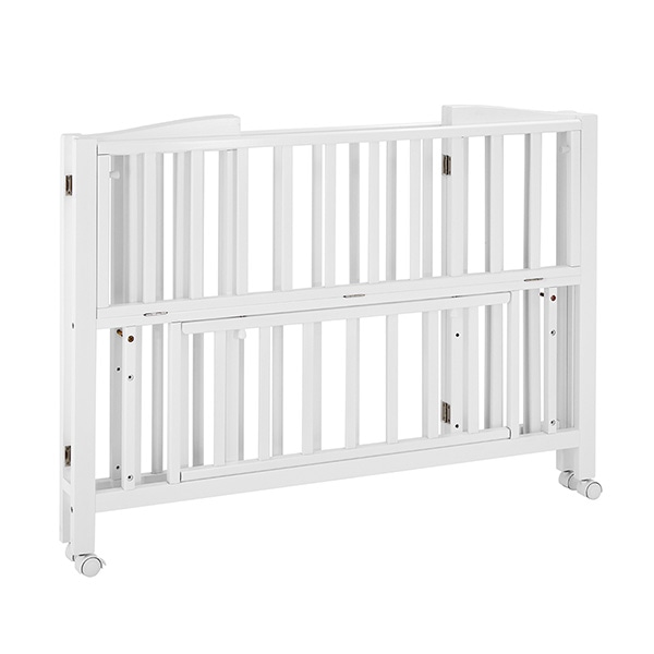 ☆☆KATOJI）ベビーベッド 折りたたみ レギュラーサイズ（ホワイト）