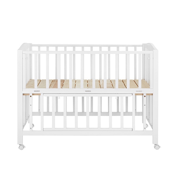 ☆☆KATOJI）ベビーベッド 折りたたみ レギュラーサイズ（ホワイト）