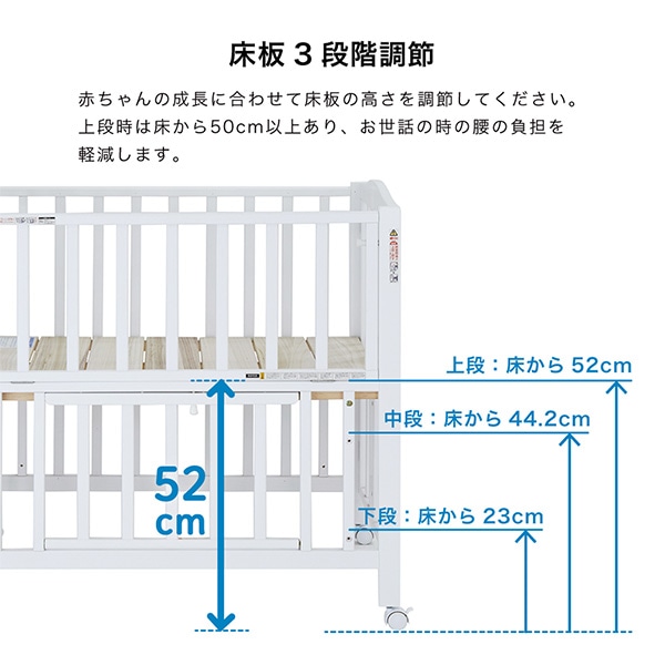 ☆☆KATOJI）ミニベッド 折りたたみ（ホワイト）