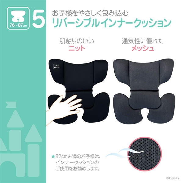 ☆☆ハーネスジュニアFIXネクスト（ミッキーマウス・スマイル）