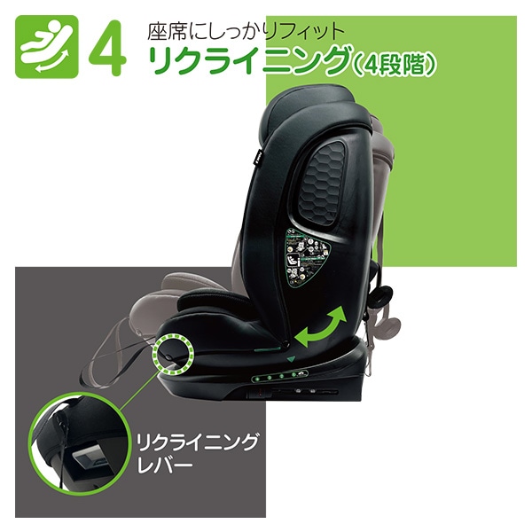 ☆☆トムス）ハーネスジュニア リクライニング2