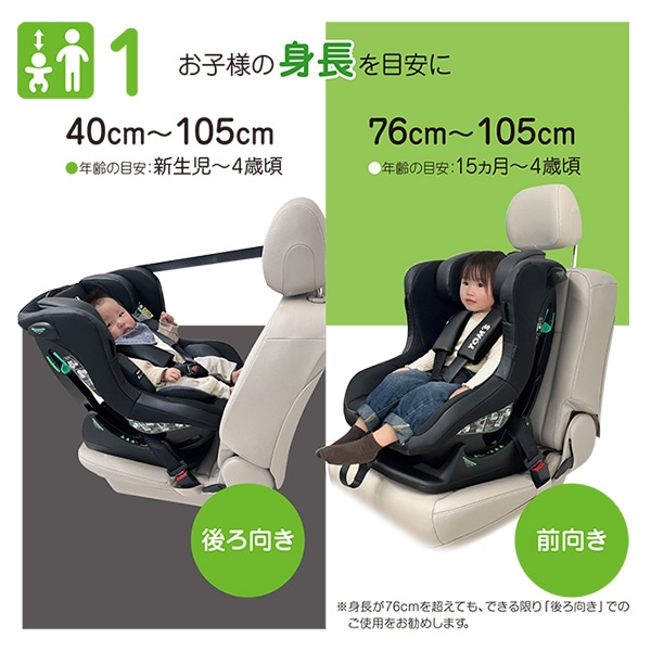 Smart Angel R129 チャイルドシート　サンシード付き TOM'SスマートチャイルドシートR129