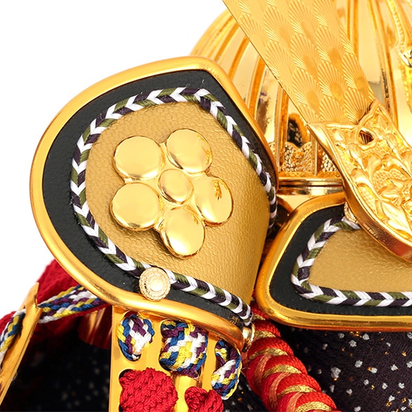 五月人形 コンパクト 兜ケース飾り 藤翁作 富岳 オルゴール付き