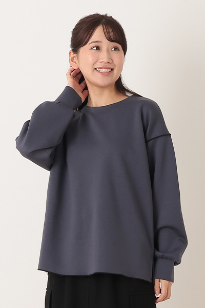 産後ダンボールゆるトップス（ネイビー）
