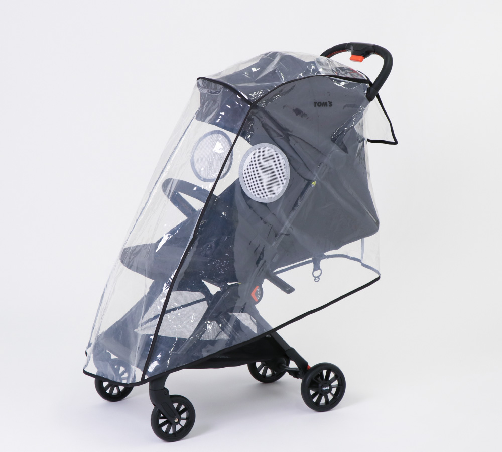 シンコンパクトベビーカー トムス専用レインカバー①