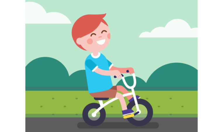 【2歳頃から始める新しい遊び！自転車】