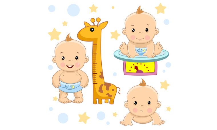 【生後3ヶ月の赤ちゃんの体重や身長の目安は？気になる成長状況をチェック！】